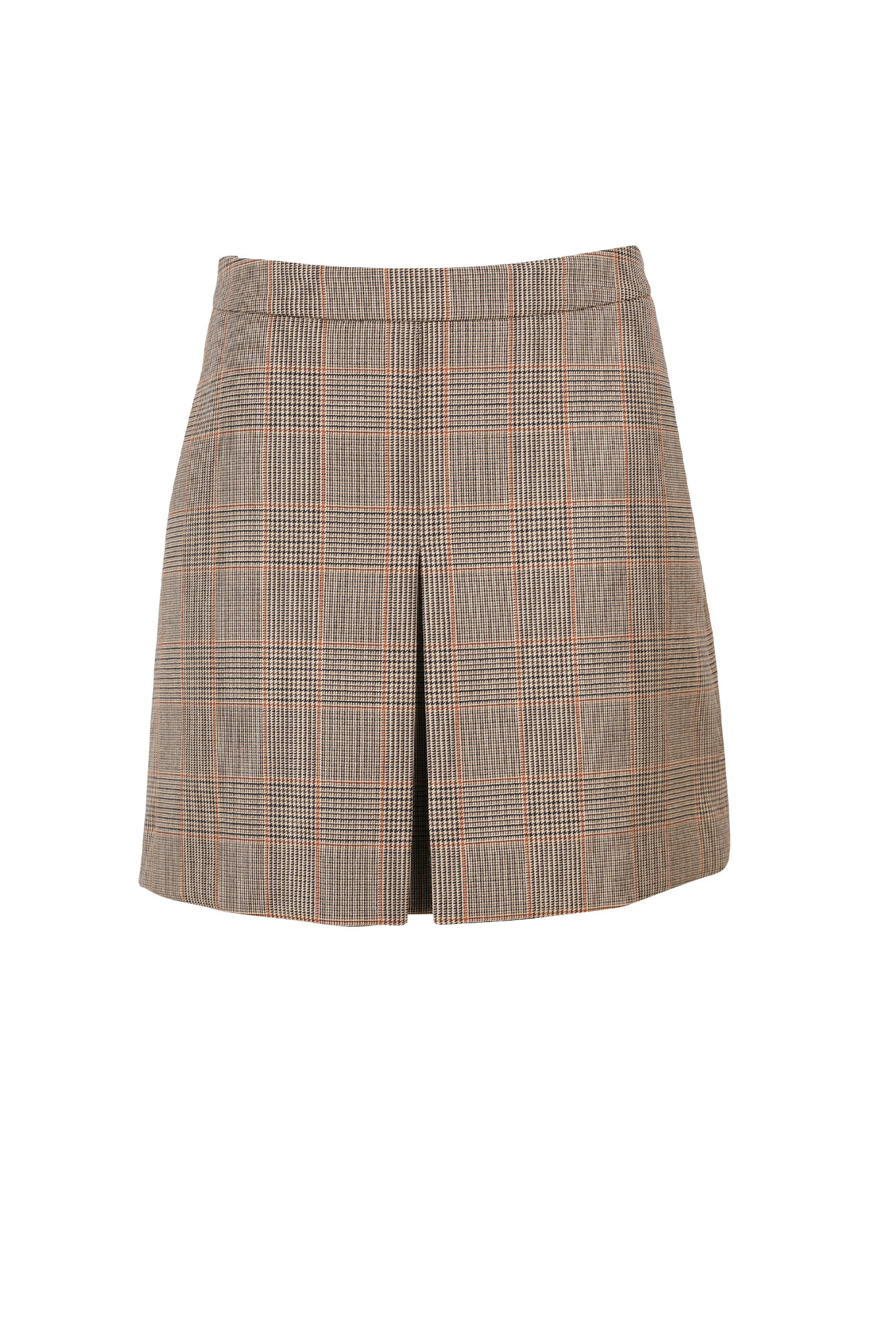 HIGH QUALITY LINE - Classic Moon Tweed Wool Skirt (Fabric by Abraham Moon, Made in ENGLAND)