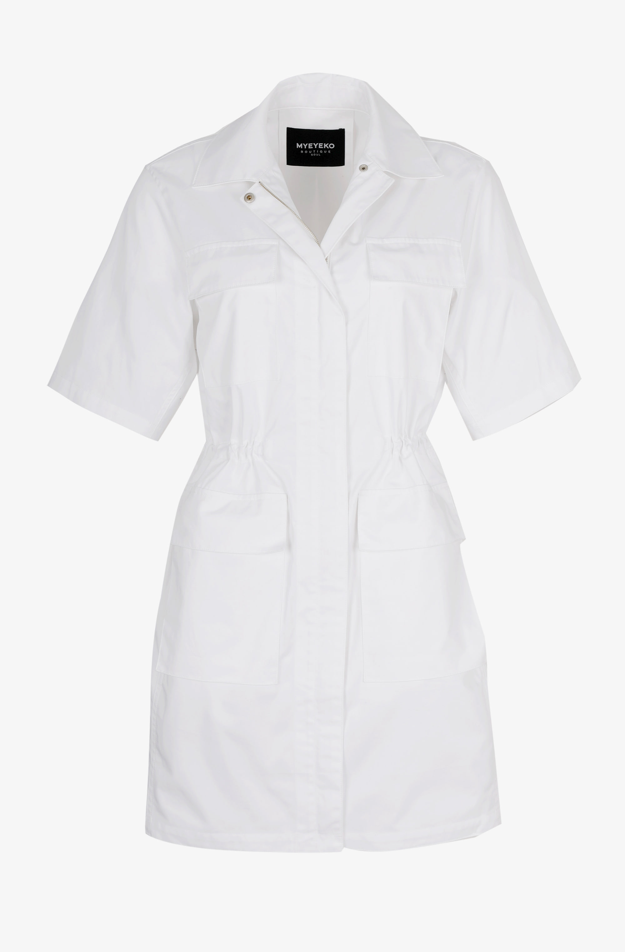 HIGH QUALITY LINE - MYEYEKO 22 SUMMER Cotton String Dress (WHITE)