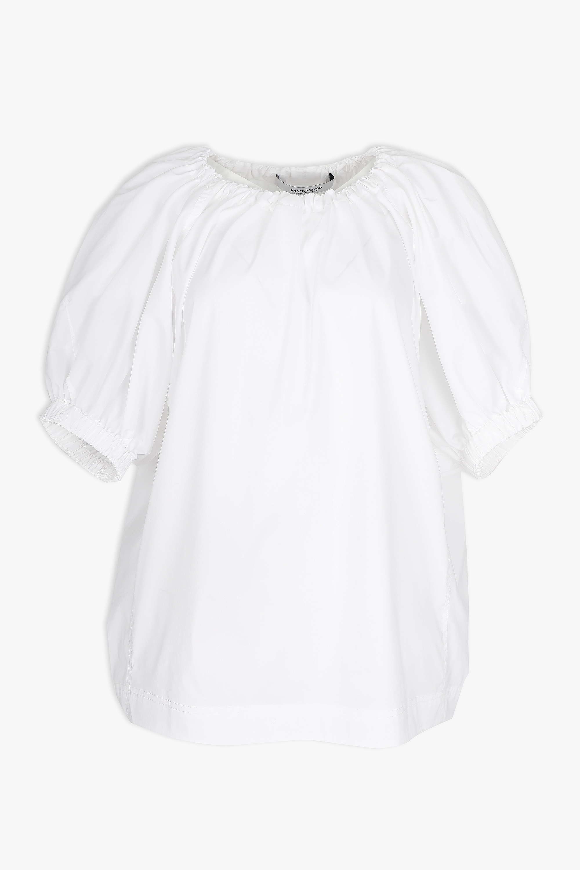 HIGH QUALITY LINE - MYEYEKO 23 SUMMER COLLECTION / LYLITH PUFF SLEEVE BLOUSE (WHITE)