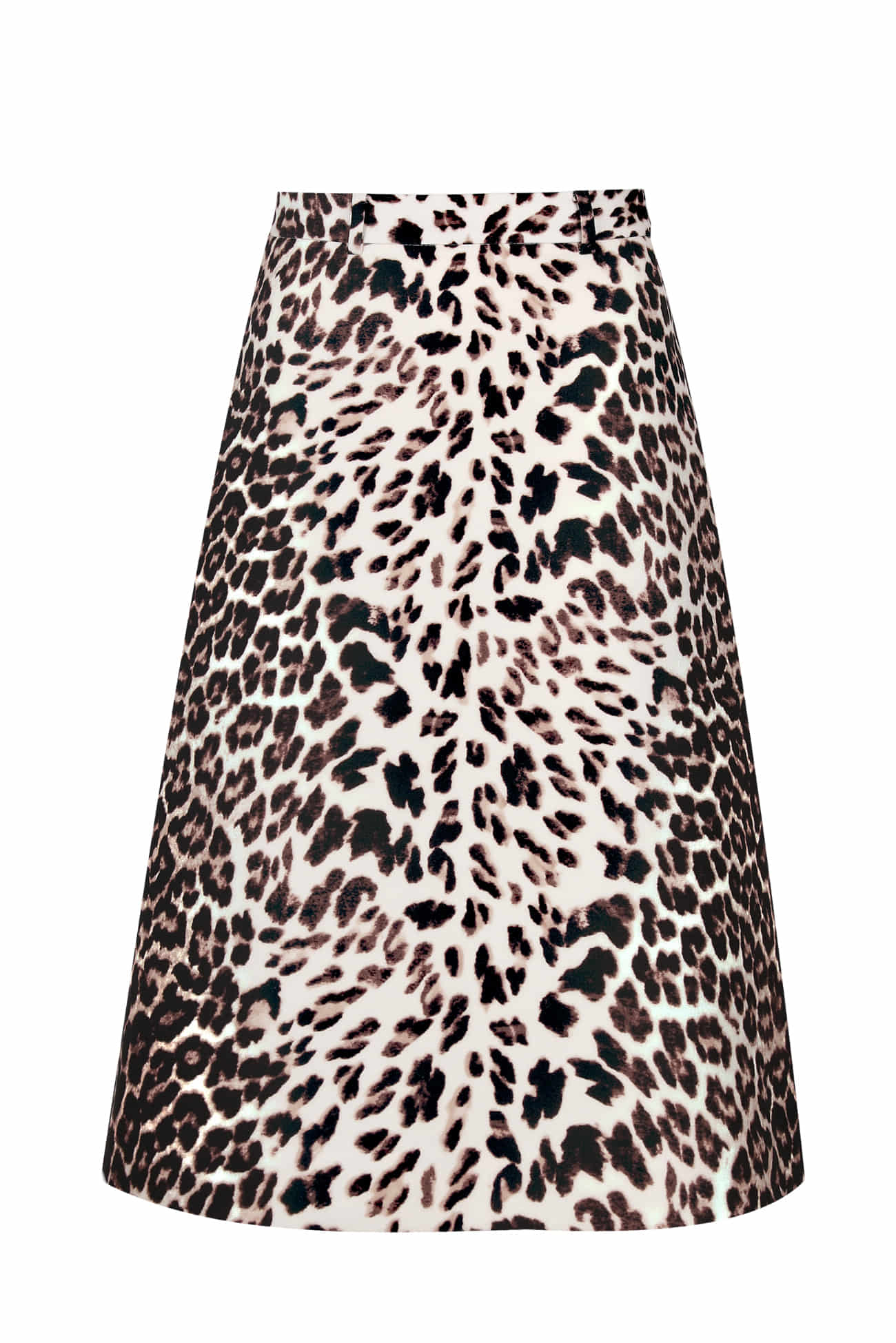 ICONIC CLASSICAL LEOPARD SKIRT
