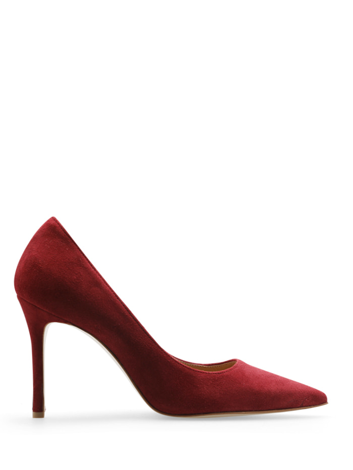 VEVERS PUMPS - MAROON