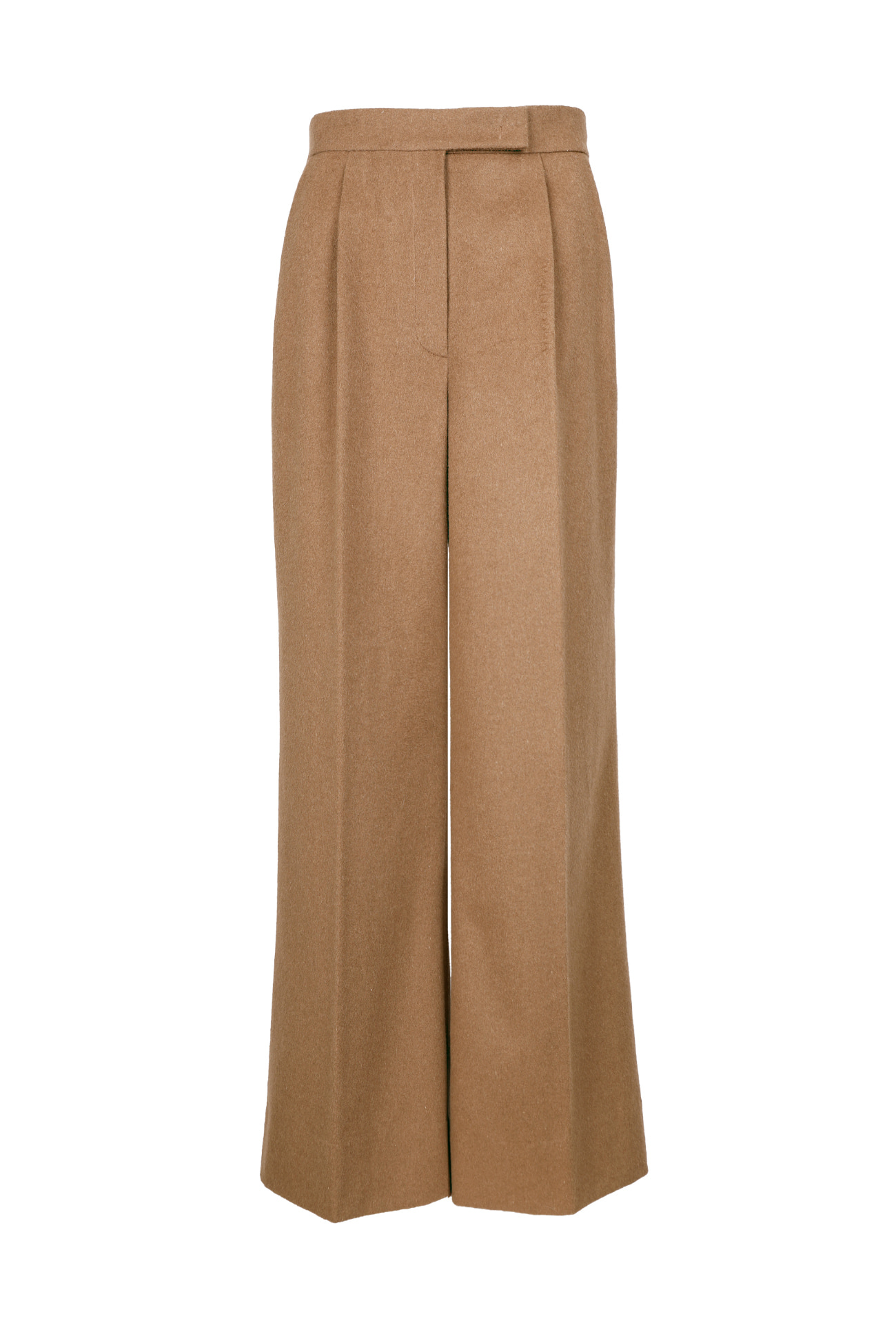 HIGH QUALITY LINE - High Rise Wide Leg Trousers (CAMEL)