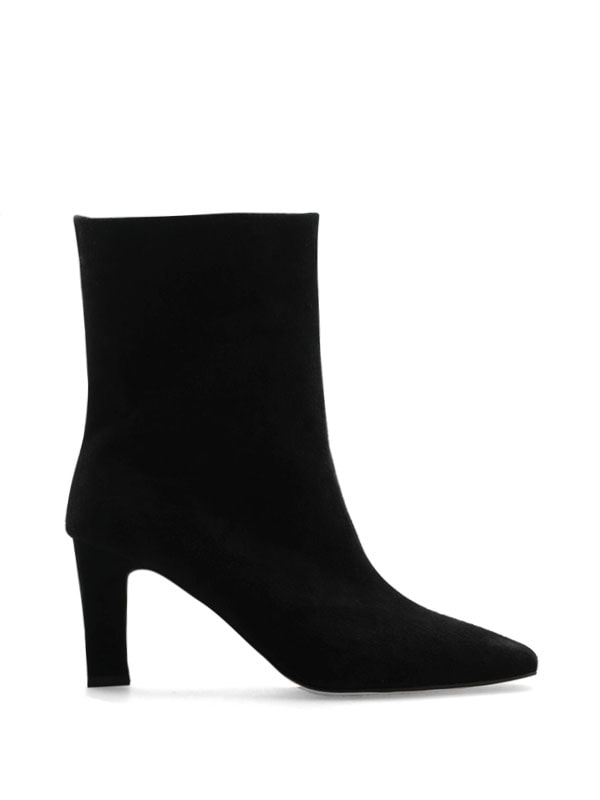 DYLAN LEATHER ANKLE BOOTS - BLACK SUEDE
