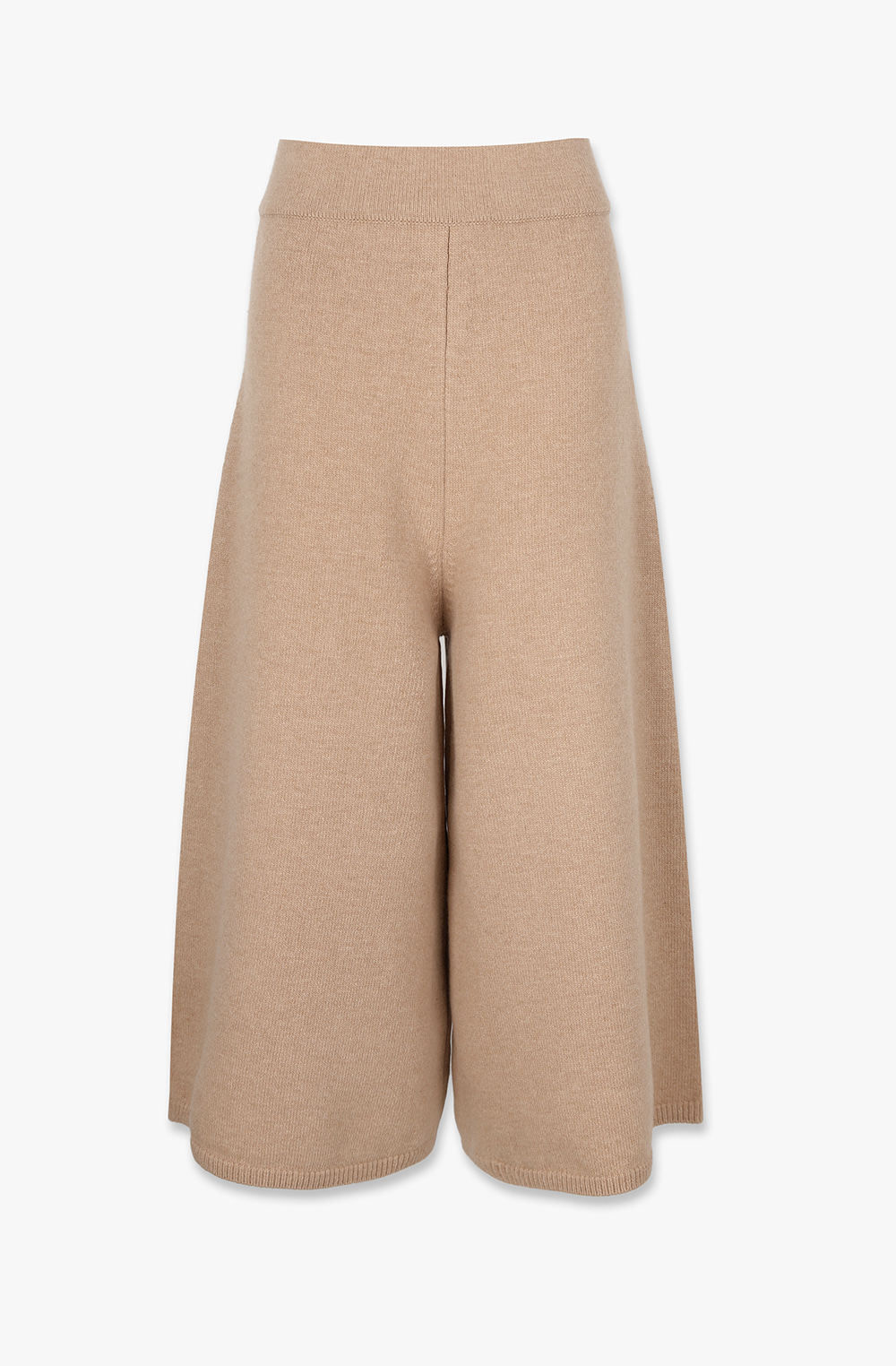 HIGH QUALITY LINE - MYEYEKO 23 Capsule Collection / Bailey Wide Leg Knit Pants (CAMEL BEIGE)