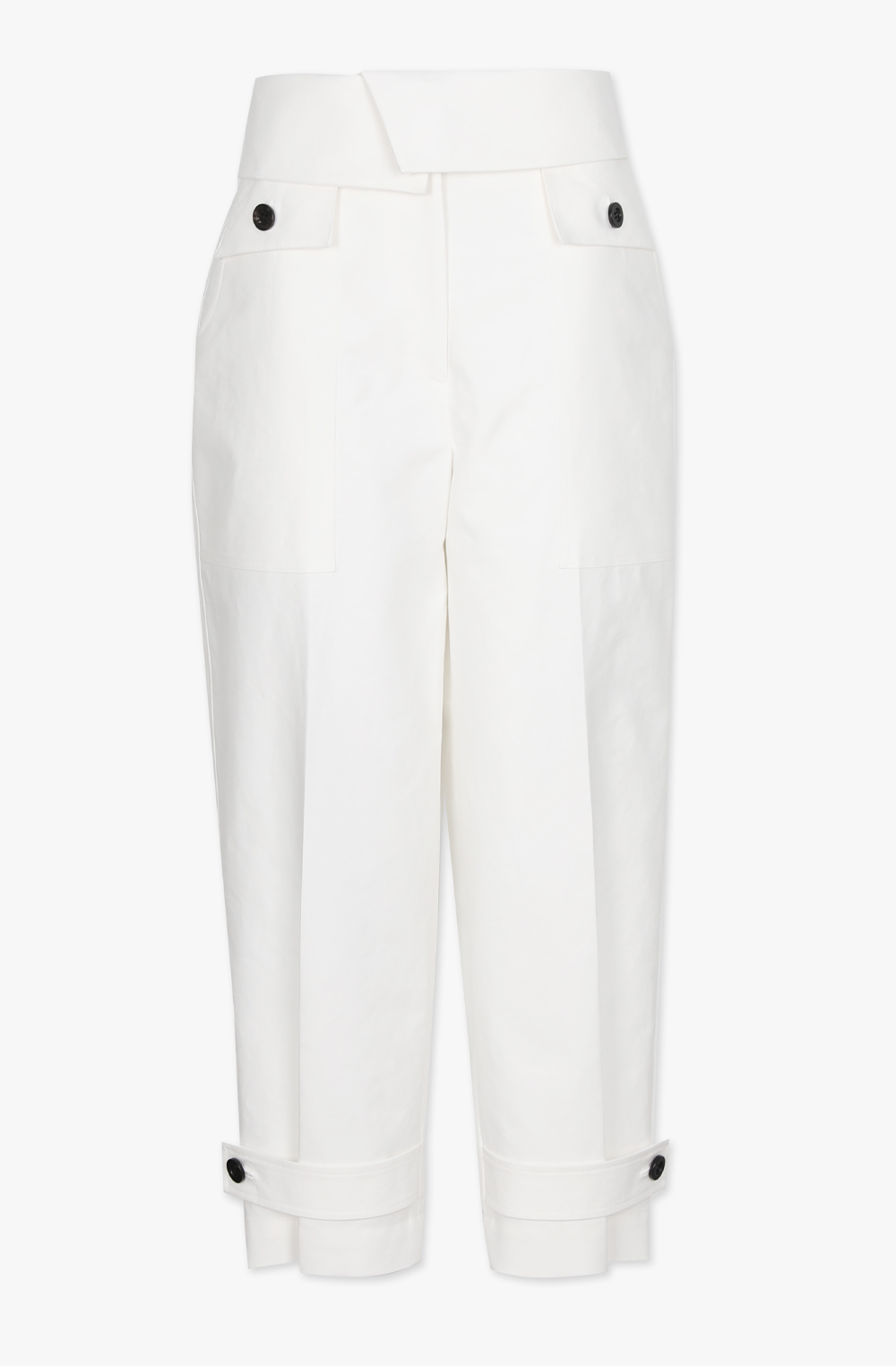HIGH QUALITY LINE - MYEYEKO 23 SUMMER COLLECTION / FOLD CARGO PANTS (WHITE)