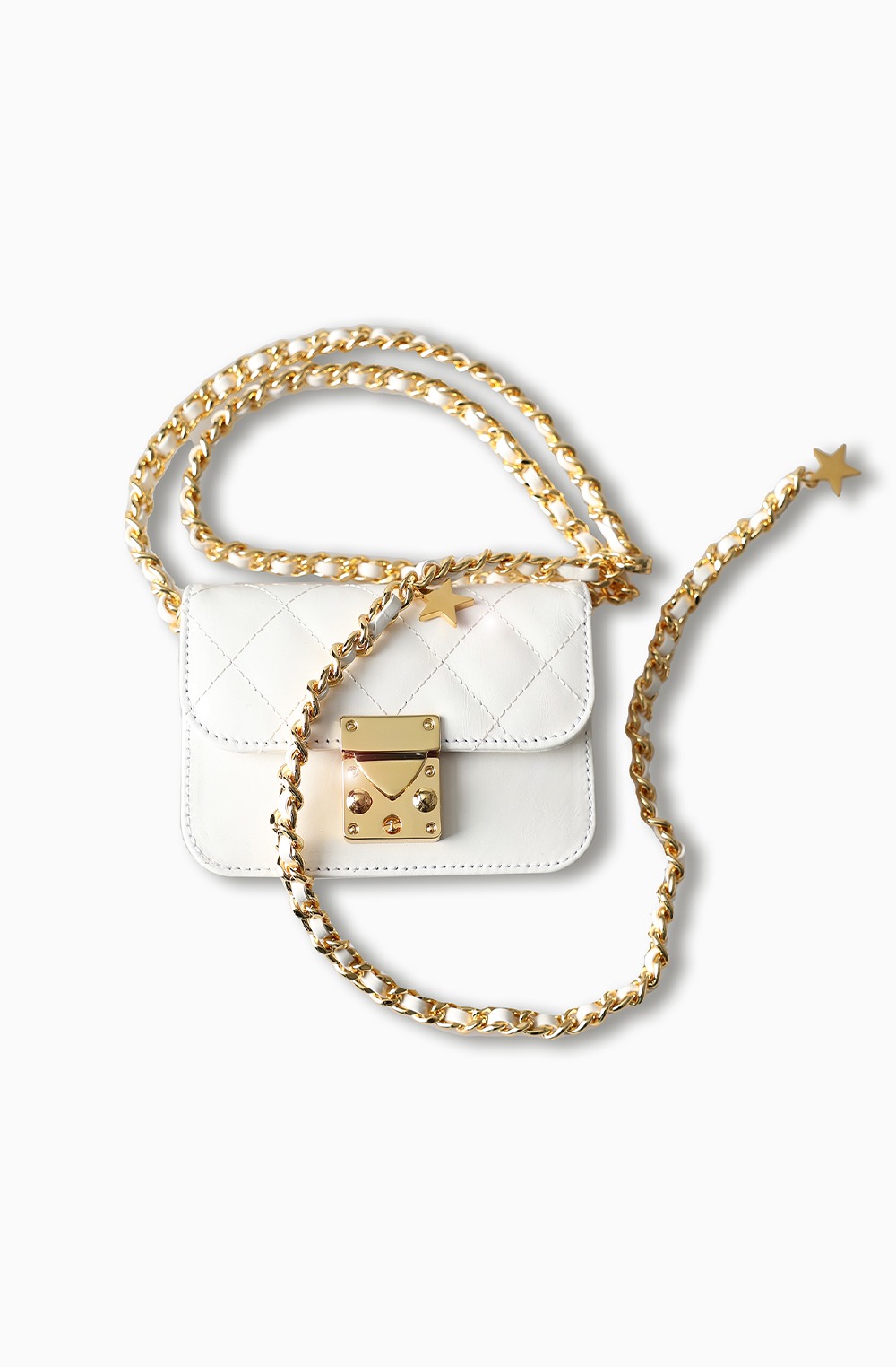 Myeyeko Exclusive Line - LILLY Mini and Micro Flap Bags (WHITE)
